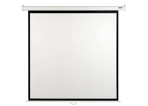 پرده نمایش پروژکتور سقفی / دیواری اسکوپ 3*3 دستی