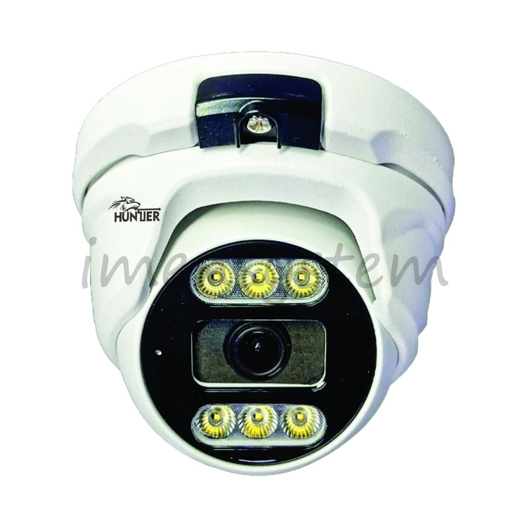 دوربین مداربسته دام تحت شبکه هانتر DOME IP CAMERA HUNTER 5 MegaPixel - IP D M6-75PT-5053