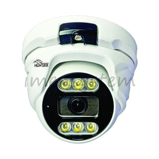دوربین مداربسته دام تحت شبکه هانتر DOME IP CAMERA HUNTER 5 MegaPixel - IP D M6-75PT-5053 +MIC