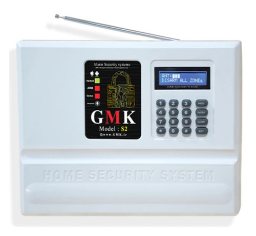 دزدگیر 4 زون بی سیم و 4 زون با سیم جی ام کا Security Alarm GMK S2