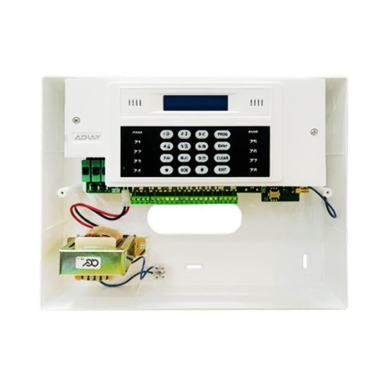 دزدگیر سیم کارتی 4 زون بی سیم و 4 زون با سیم ادلای  Security Alarm ADLAY AD-160SCF