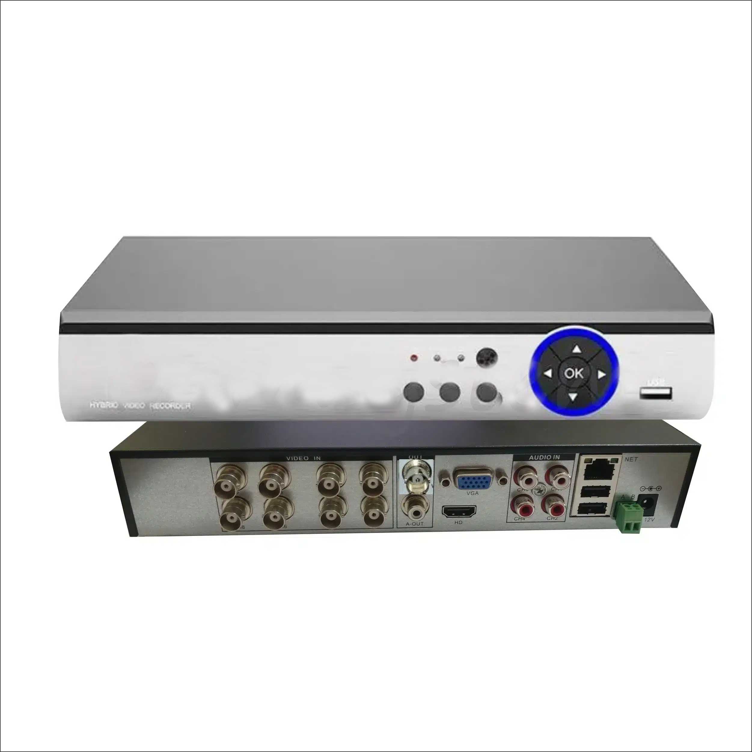 ضبط کننده ویدئویی 12 کانال (8 کانال AHD و 4 کانال IP) سنتینل  SENTINEL XVR 8050 TF