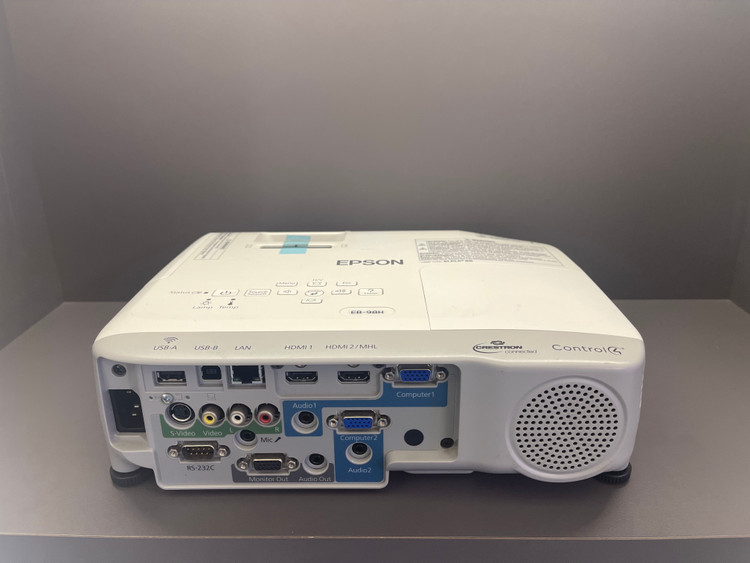 ویدئو پروژکتور اپسون EPSON Powerlite 98H (با لامپ نو - دستگاه کم کارکرد) (میزان نور عالی++)
