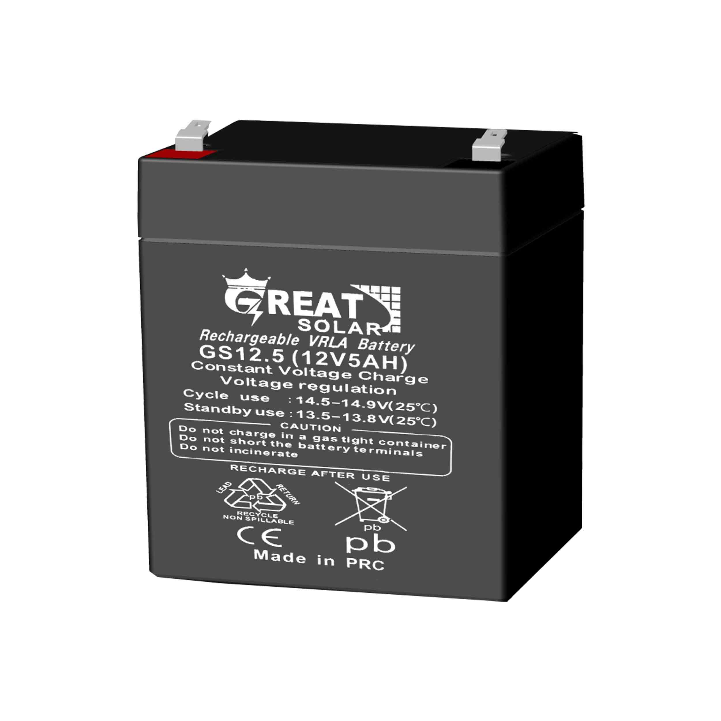 باتری 5 آمپر GREAT SOLAR ساخت مالزی