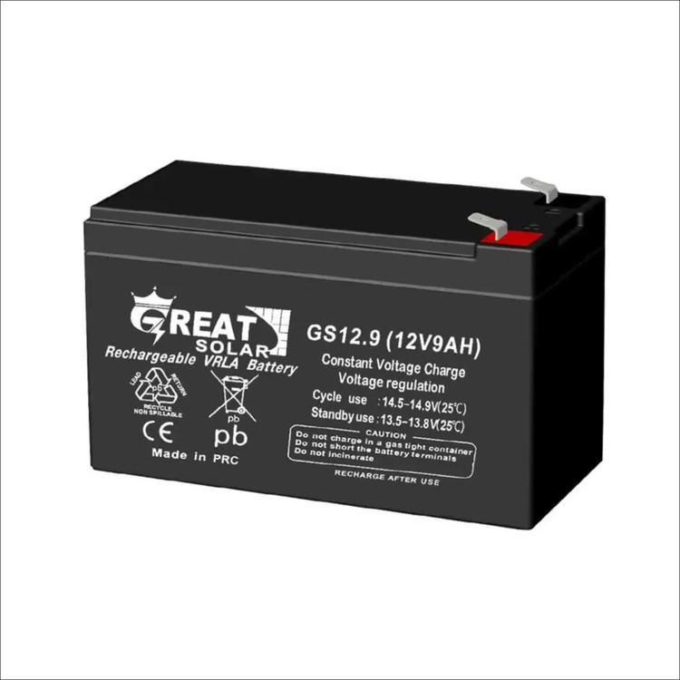 باتری 9 آمپر GREAT SOLAR ساخت مالزی